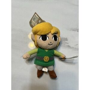 Nintendo Zelda Plush Phantom Hourglass Toon Link 6" Green 2011 Official Toy Nerd